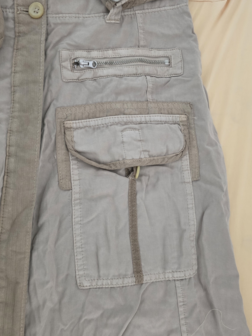 Free People Skirt The Feeling of Falling Utility Skirt, military-inspired, Cargo - Picture 7 of 16